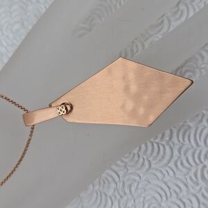 Kendra Scott "Brenton" Rose Gold Tone Necklace